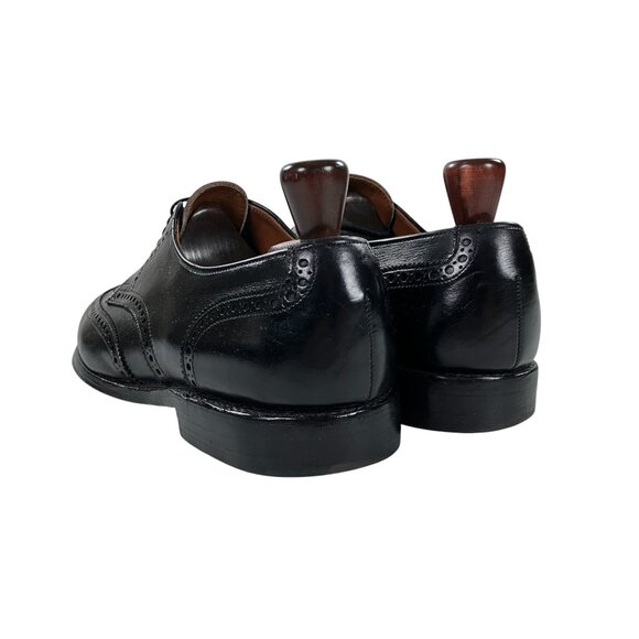 Allen Edmonds Ashland Wingtip Derby Dress Shoes Mens Size 10.5 D Black Leather - Picture 5 of 11